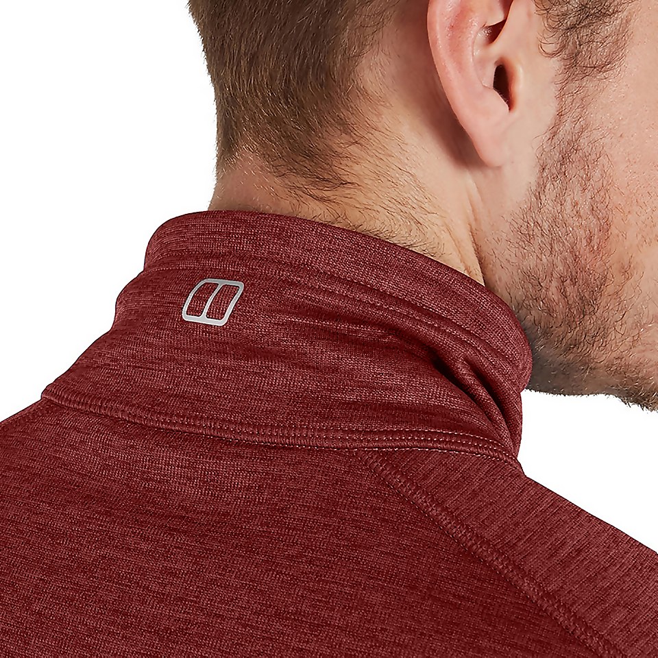 Men's Spitzer Half Zip Fleece - Red
