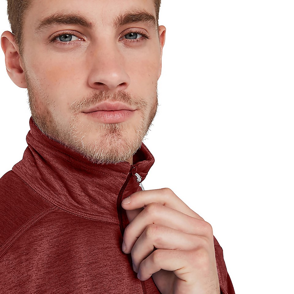Men's Spitzer Half Zip Fleece - Red