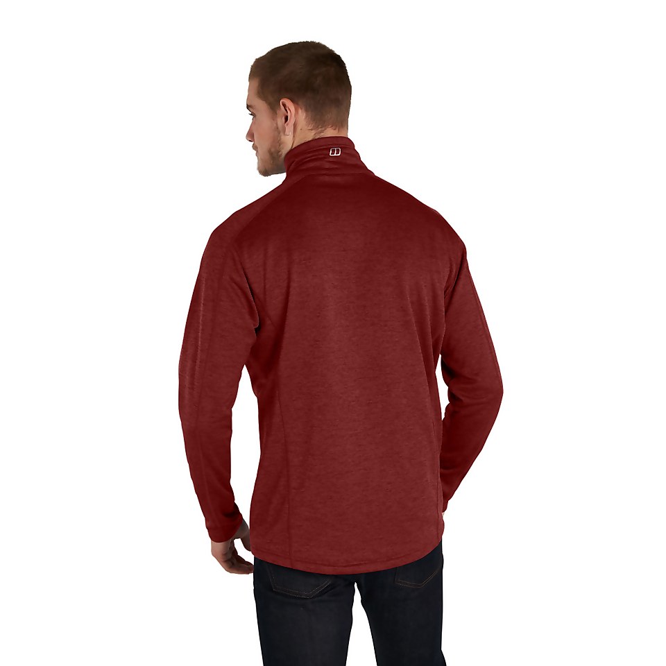 Men's Spitzer Half Zip Fleece - Red