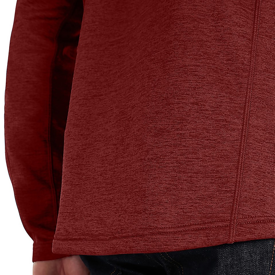 Men's Spitzer Half Zip Fleece - Red