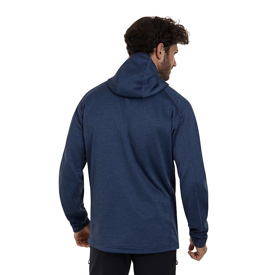 Men's Spitzer Hooded Interactive Fleece - Blue / Purple