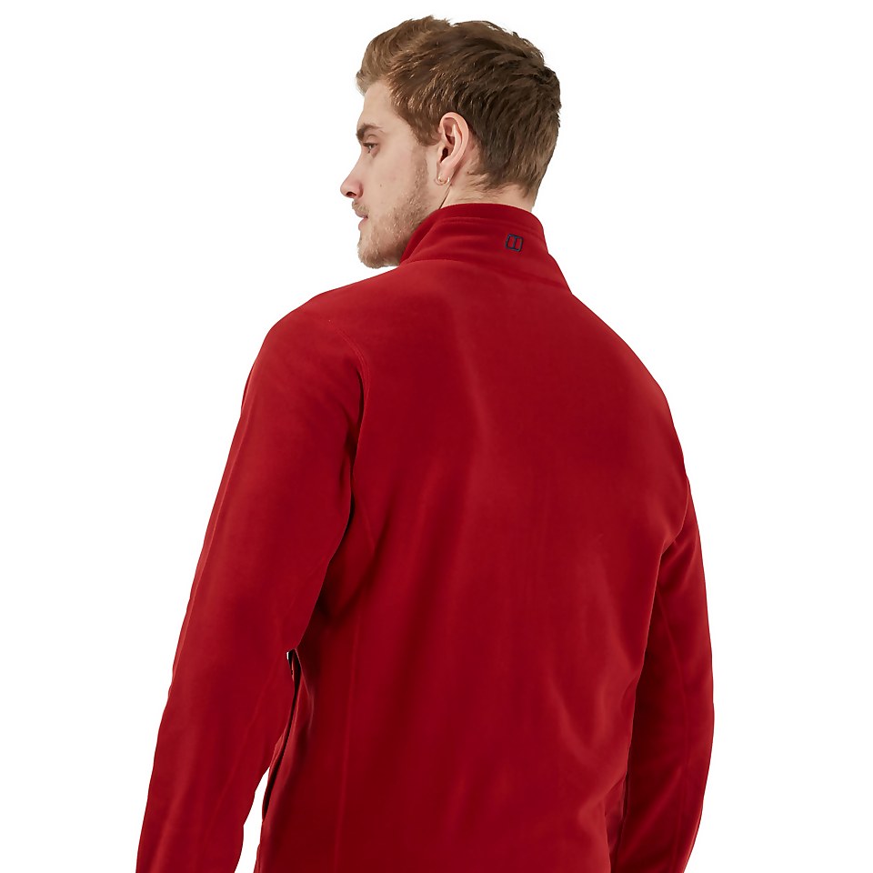 Men's Prism Micro Polartec Interactive Fleece Jacket - Red