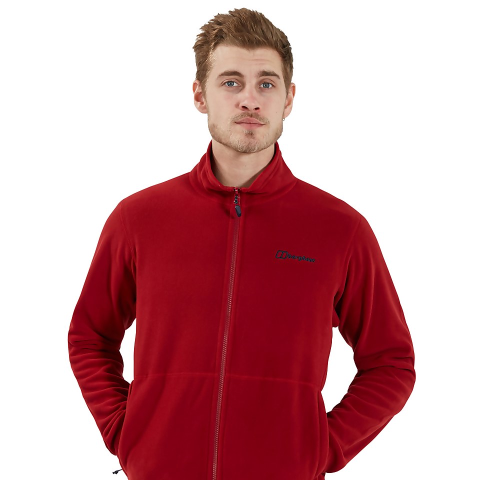Men's Prism Micro Polartec Interactive Fleece Jacket - Red