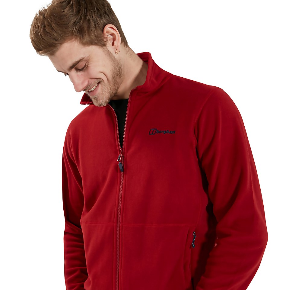 Men's Prism Micro Polartec Interactive Fleece Jacket - Red