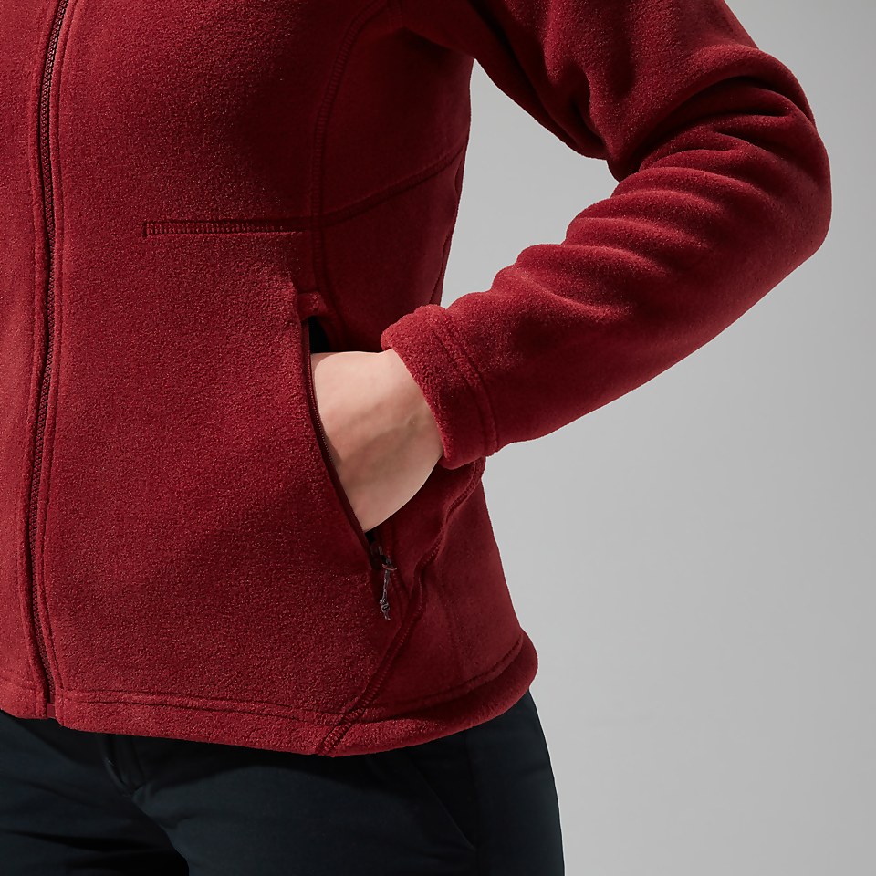 Women's Prism Polartec InterActive Jacket - Dark Red