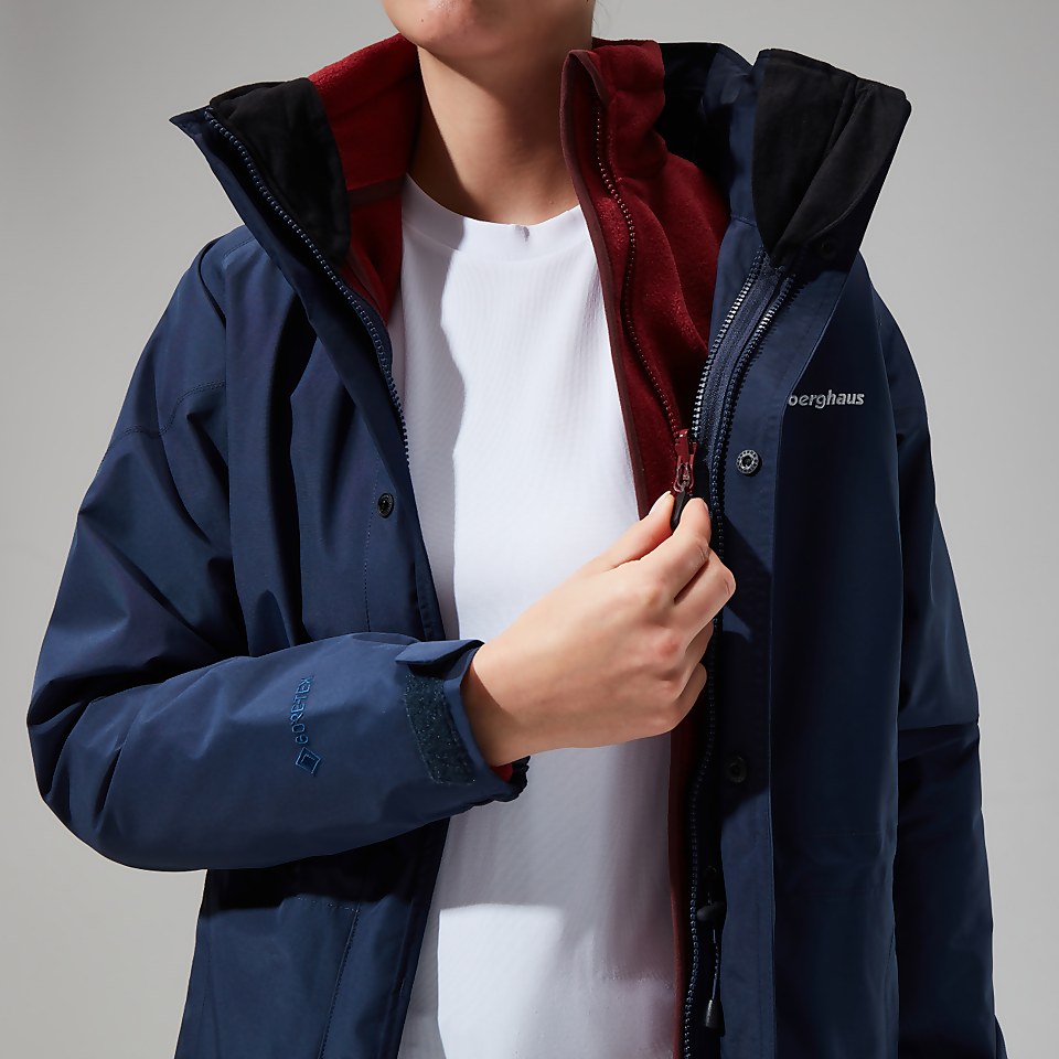 Women's Prism Polartec InterActive Jacket - Dark Red