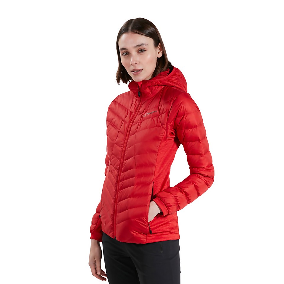 Women's Tephra Stretch Reflect Down Jacket - Red