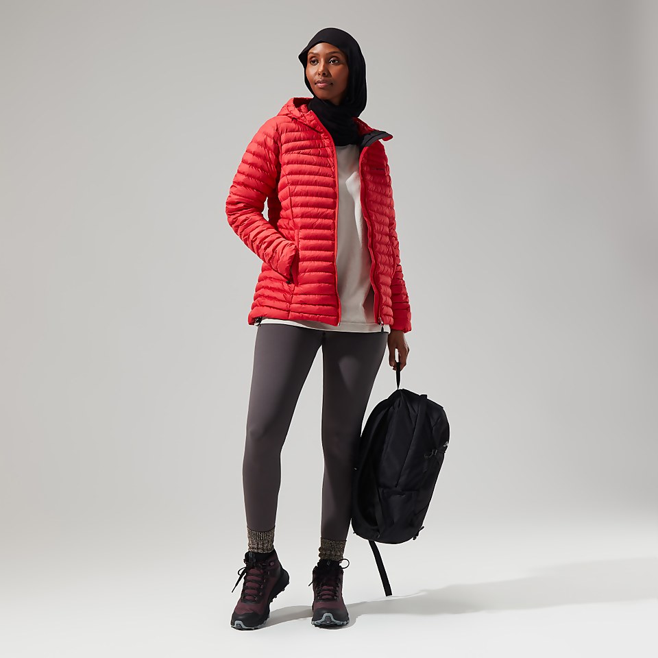 Nula Micro Jacken für Damen - Rot