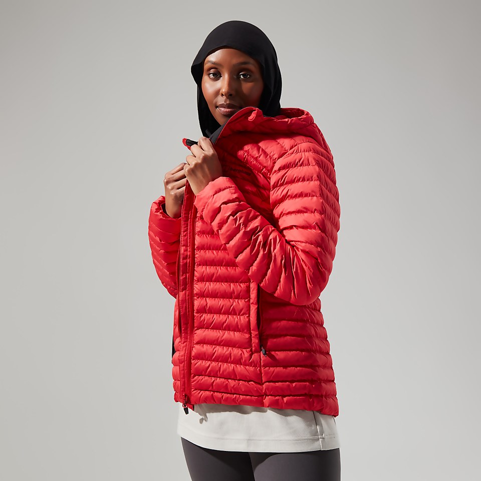 Nula Micro Jacken für Damen - Rot