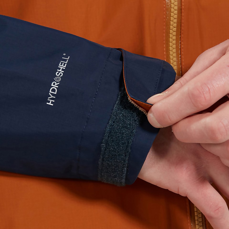 Men's Sky Hiker Waterproof Jacket - Brown / Blue