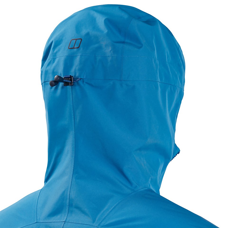 BERGHAUS PACLITE PEAK VENT SHELL JKT AM BLU/BLU