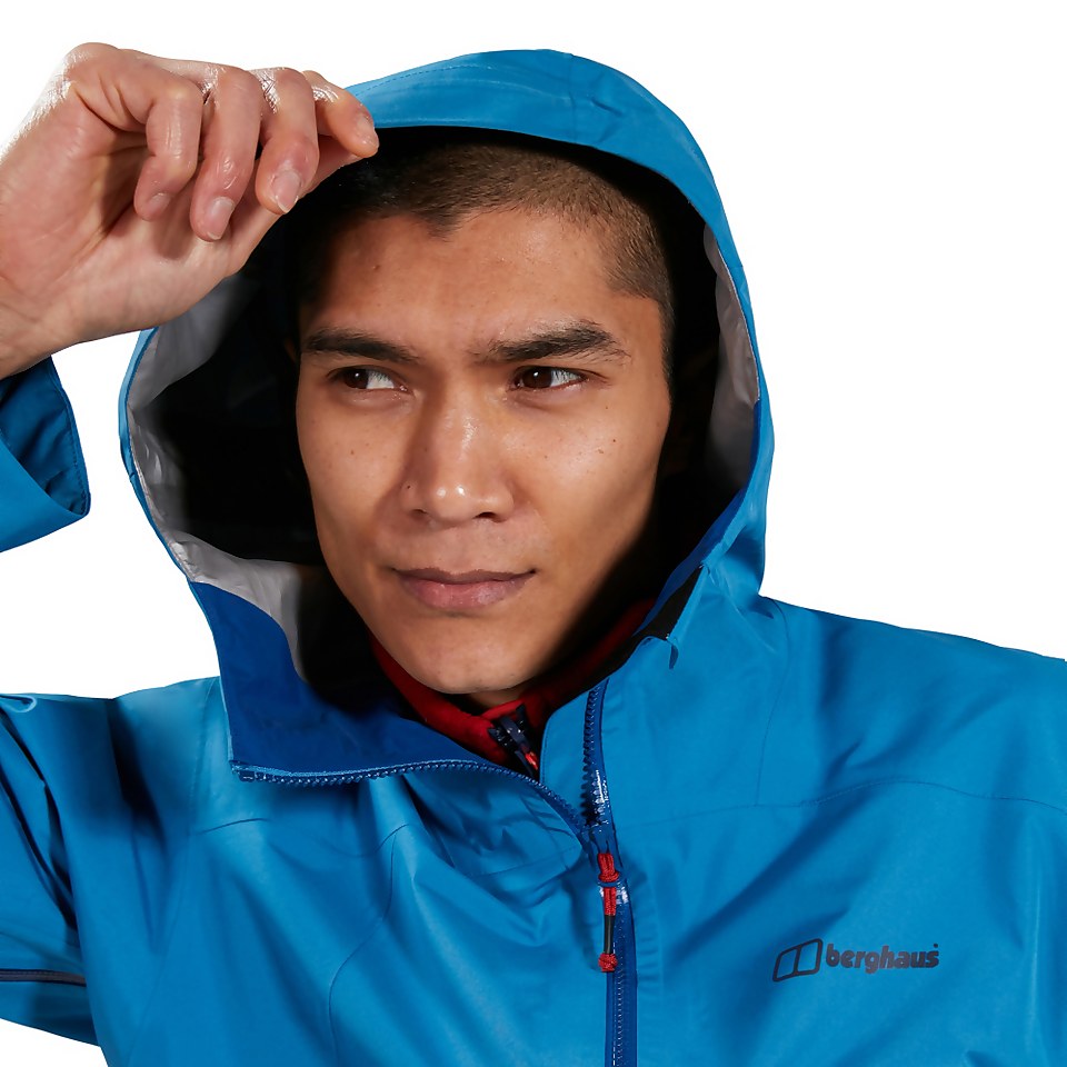 BERGHAUS PACLITE PEAK VENT SHELL JKT AM BLU/BLU