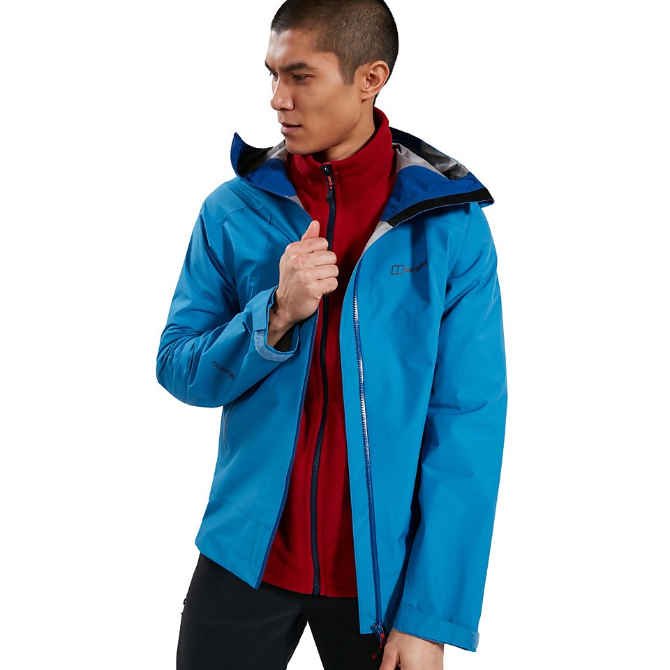 BERGHAUS PACLITE PEAK VENT SHELL JKT AM BLU/BLU