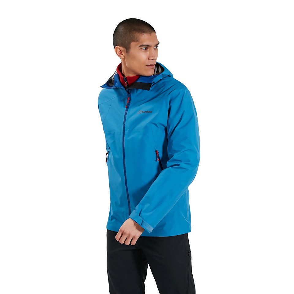 BERGHAUS PACLITE PEAK VENT SHELL JKT AM BLU/BLU