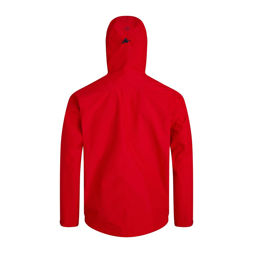 Men's Paclite Peak Vented Waterproof Jacket - Red