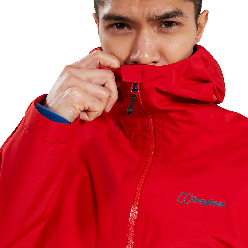 Men's Paclite Peak Vented Waterproof Jacket - Red