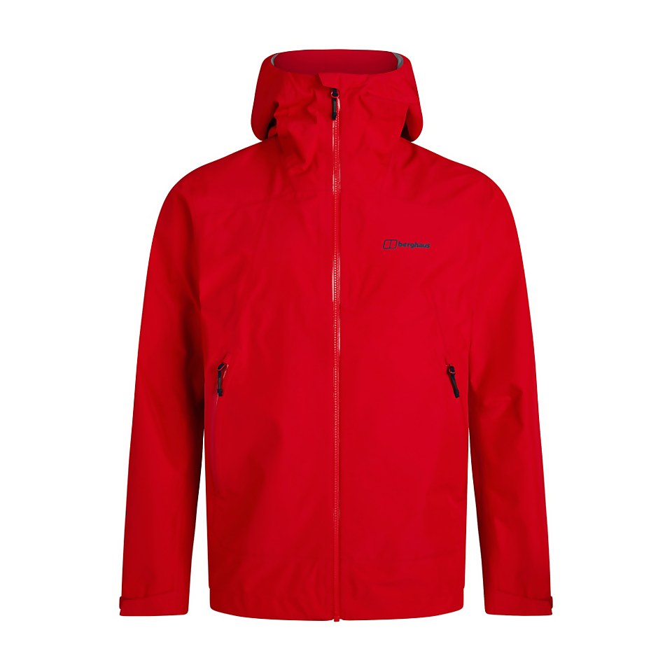 Men's Paclite Peak Vented Waterproof Jacket - Red