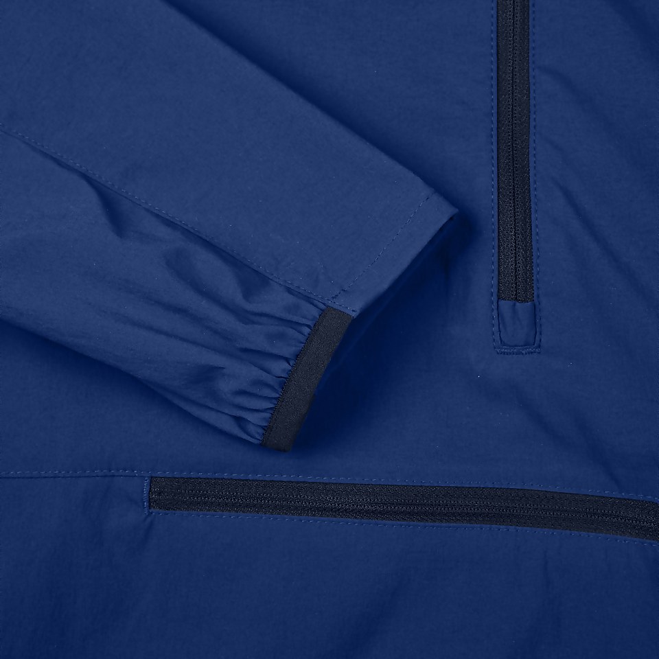 Men's Theran Softshell Hooded Half Zip Jacket - Blue