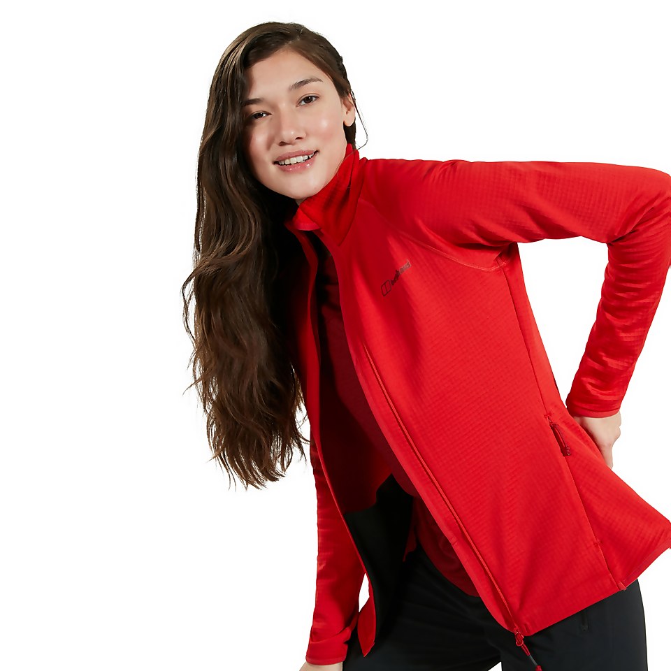 Women's Kaylum Fleece Jacket - Red