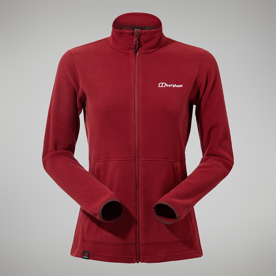 Women's Prism 2.0 Micro Full Zip InterActive - Dark Red