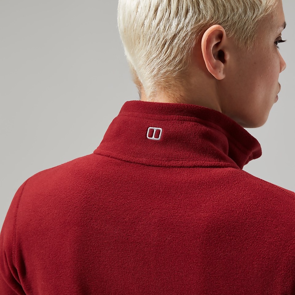 Women's Prism 2.0 Micro Full Zip InterActive - Dark Red