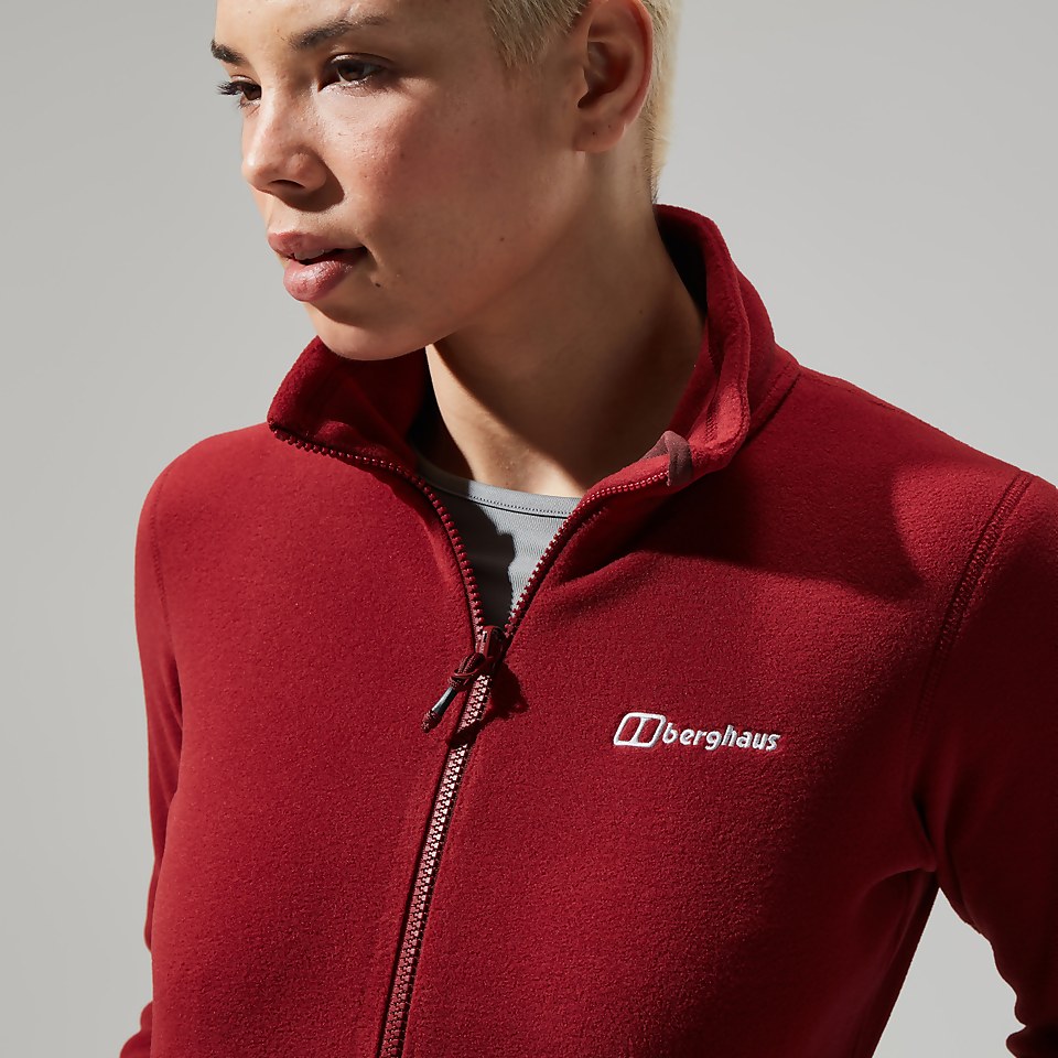 Women's Prism 2.0 Micro Full Zip InterActive - Dark Red