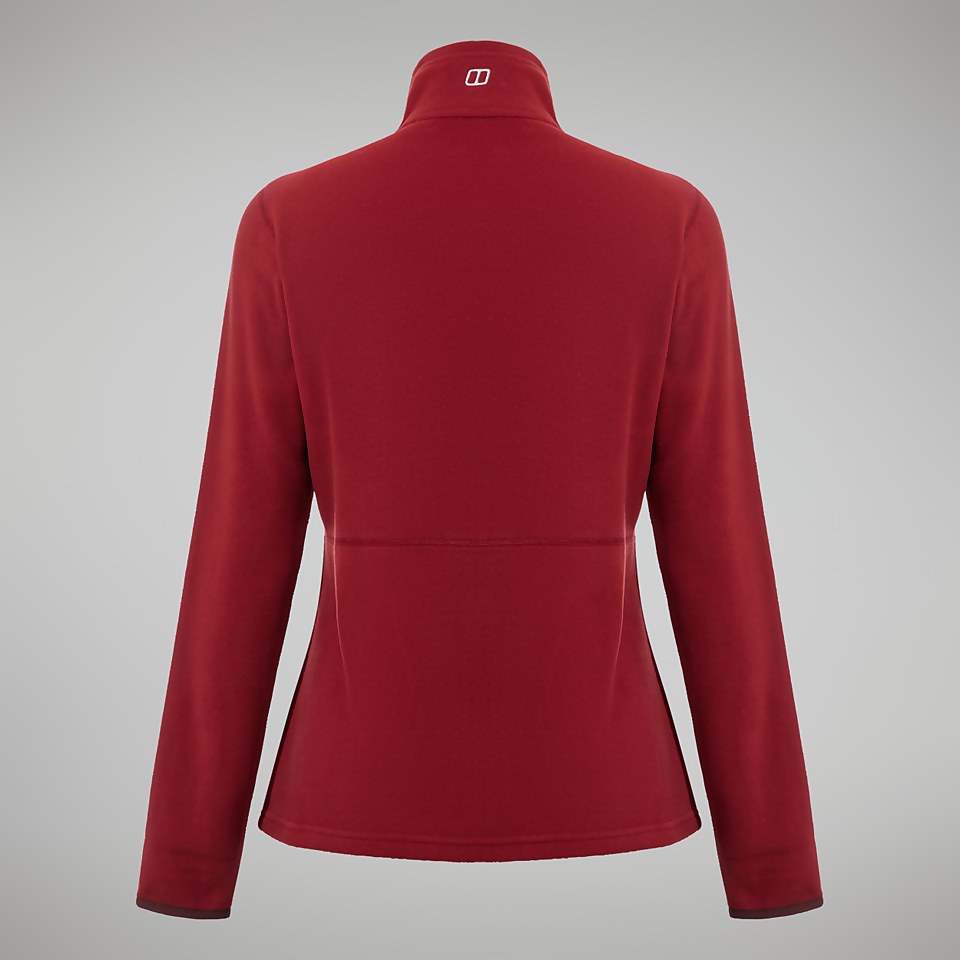 Women's Prism 2.0 Micro Full Zip InterActive - Dark Red