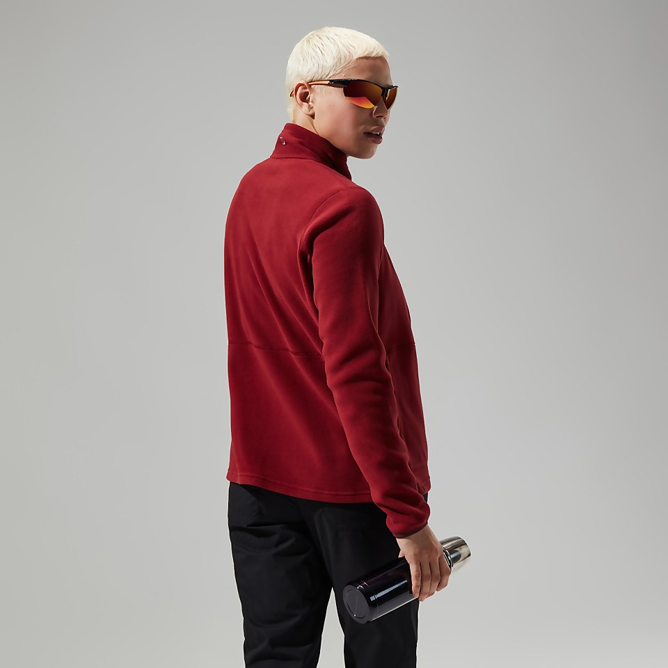 Women's Prism 2.0 Micro Full Zip InterActive - Dark Red