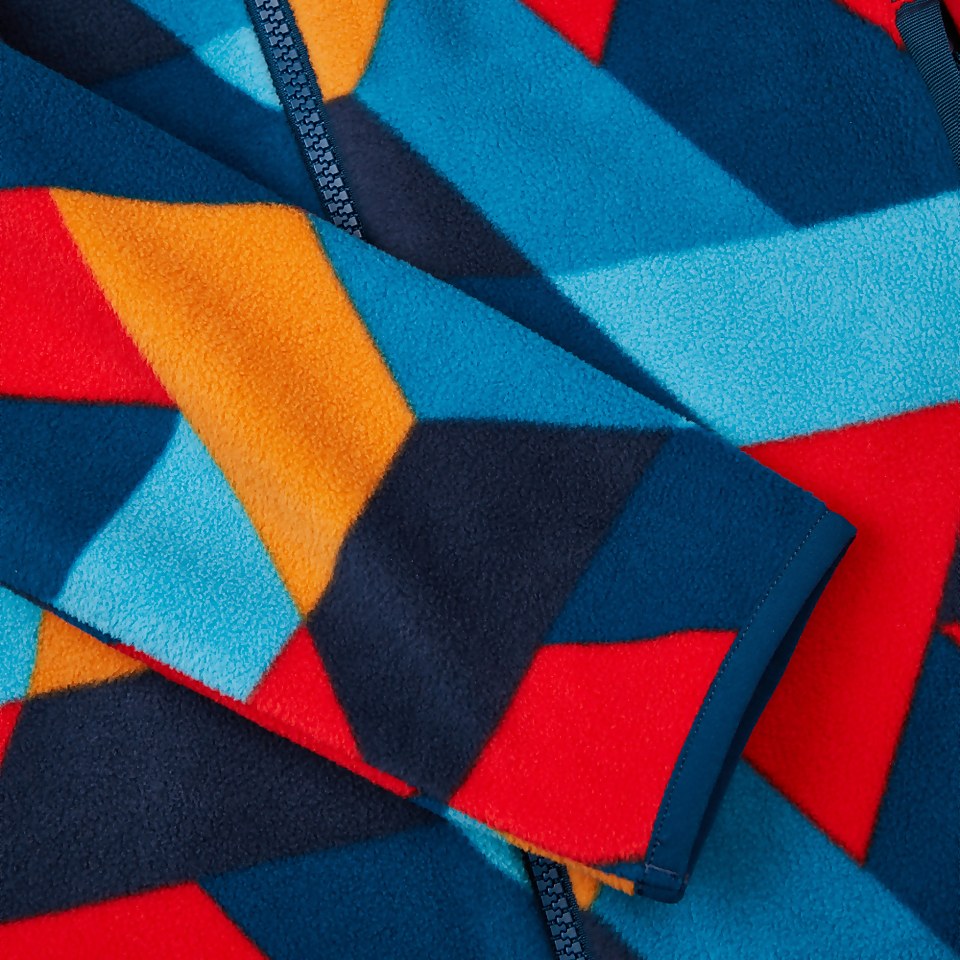 Women's Navala Fleece Jacket - Red / Blue