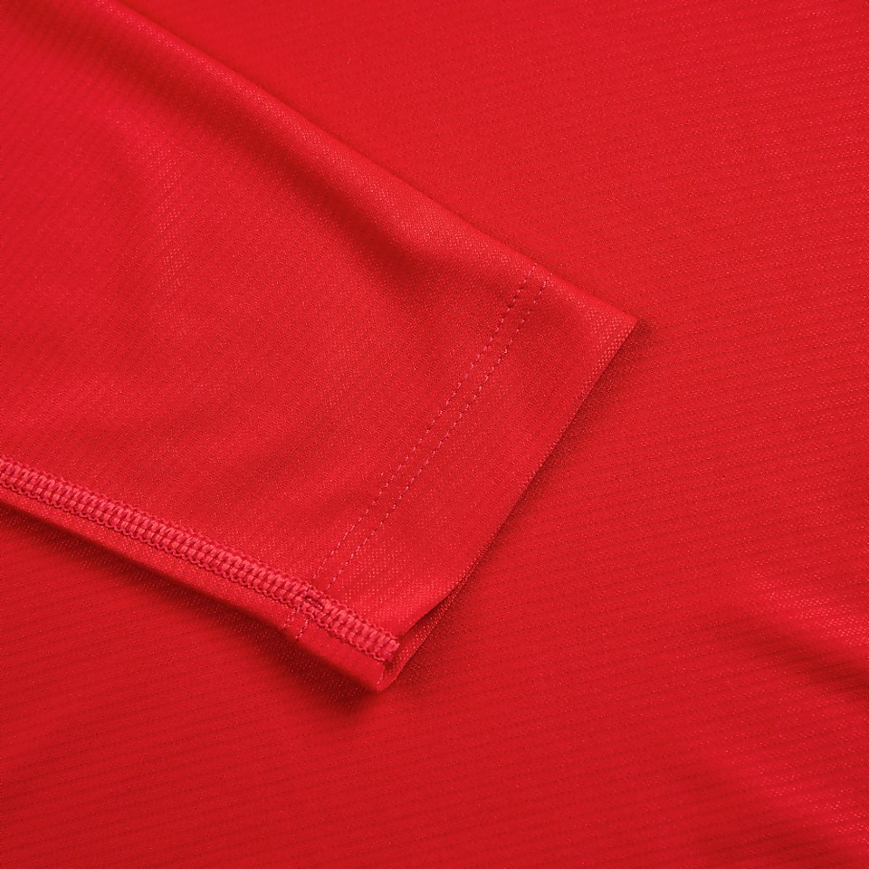 Women's 24/7 Long Sleeve Zip Base Layer - Red