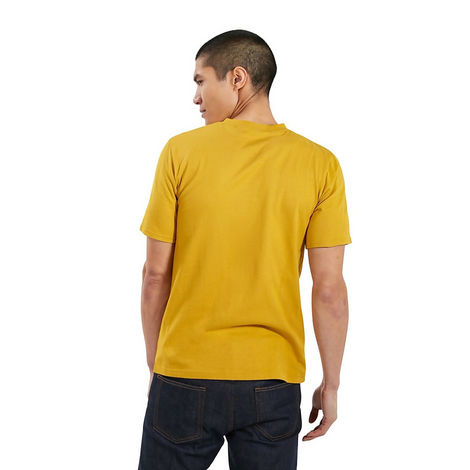 Men's Organic Colour Logo T-Shirt Brown