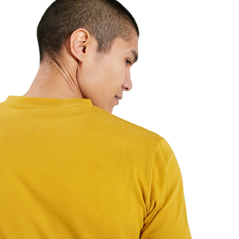 Men's Organic Colour Logo T-Shirt Brown