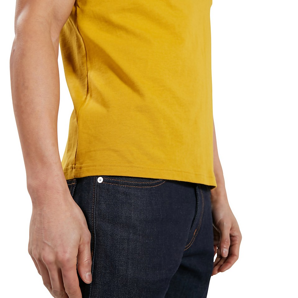 Men's Organic Colour Logo T-Shirt Brown