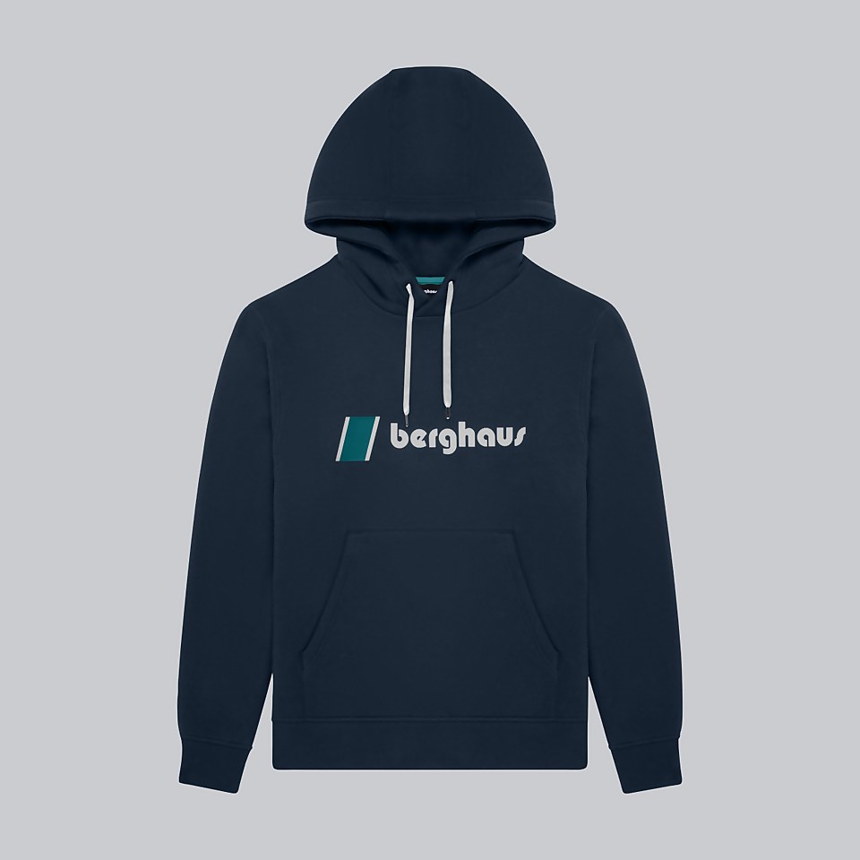 Unisex Heritage Logo Hoody - Dark Blue
