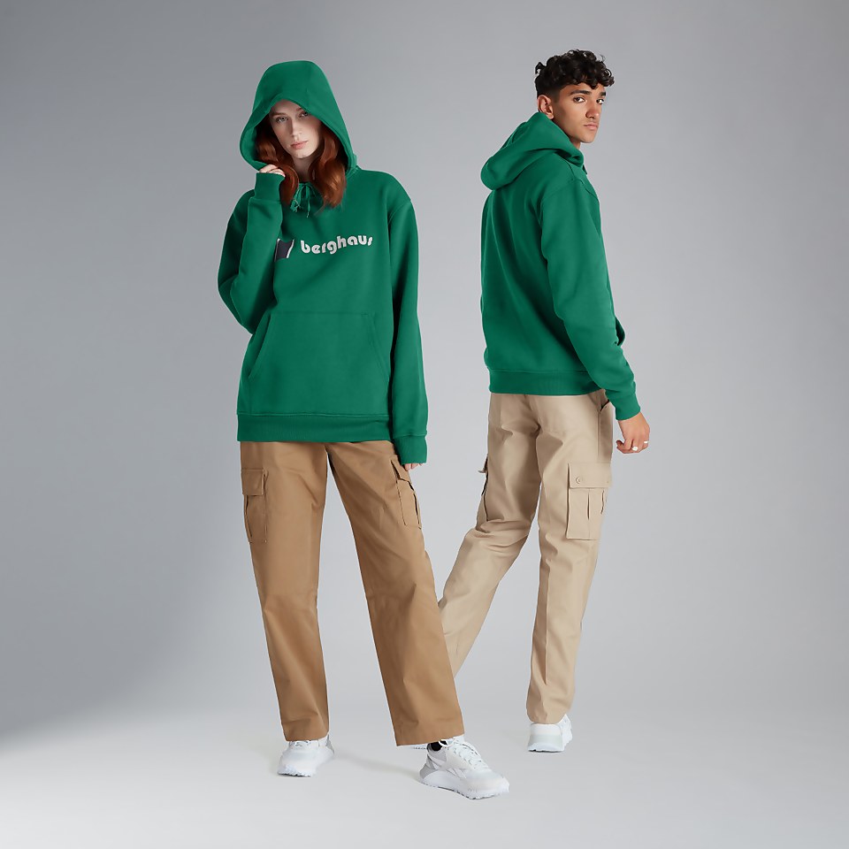 Unisex Heritage Logo Hoody - Green