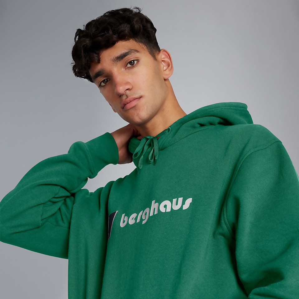 Unisex Heritage Logo Hoody - Green