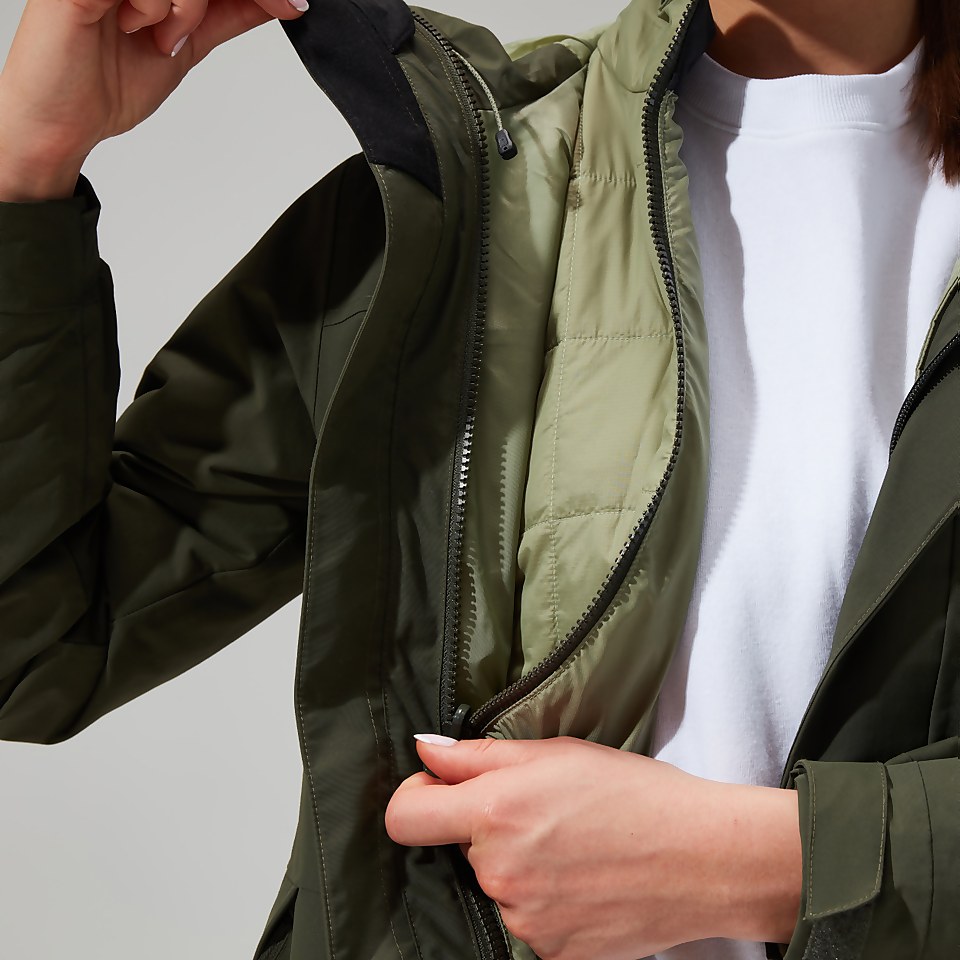 Monic Gemini 3-In-1 Jacke - Grün