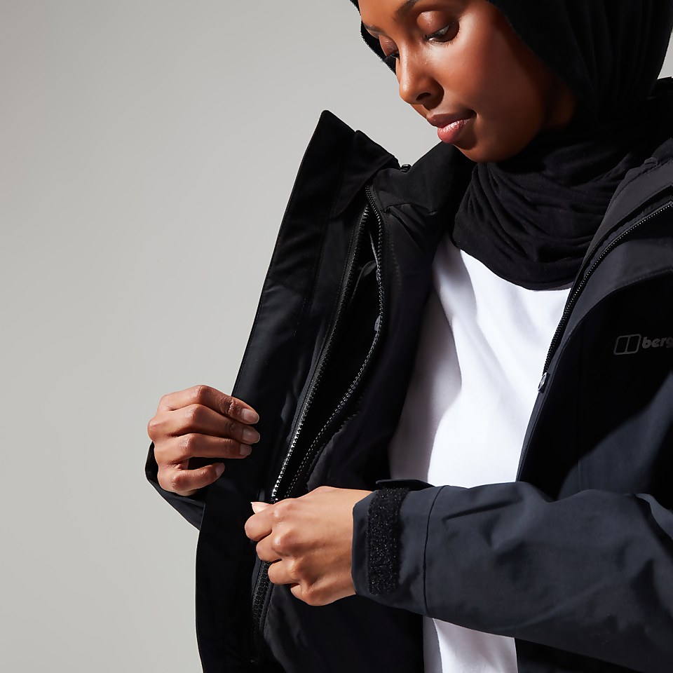 Monic Gemini 3-In-1 Jacke - Schwarz