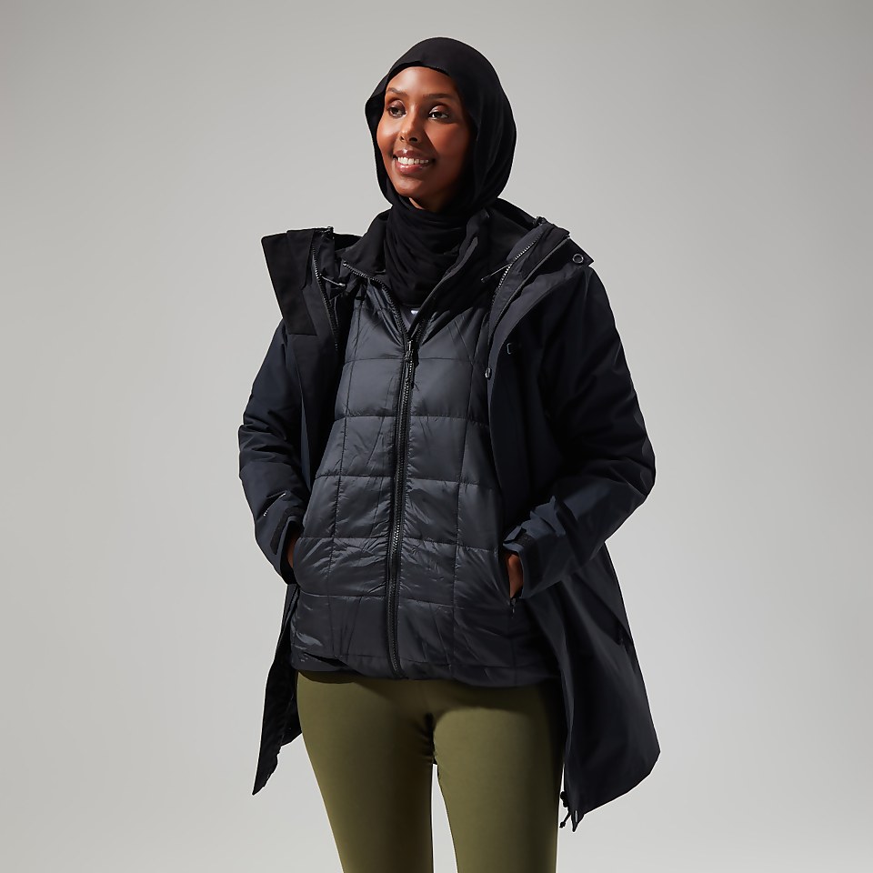 Monic Gemini 3-In-1 Jacke - Schwarz