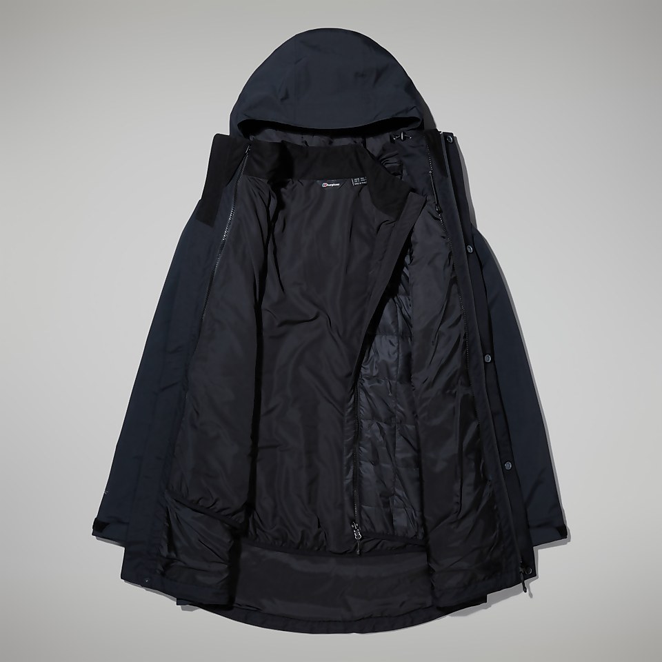 Monic Gemini 3-In-1 Jacke - Schwarz