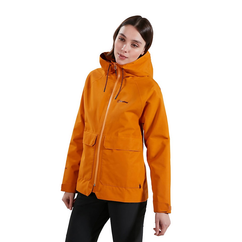Women's Highraise Waterproof Jacket - Yellow