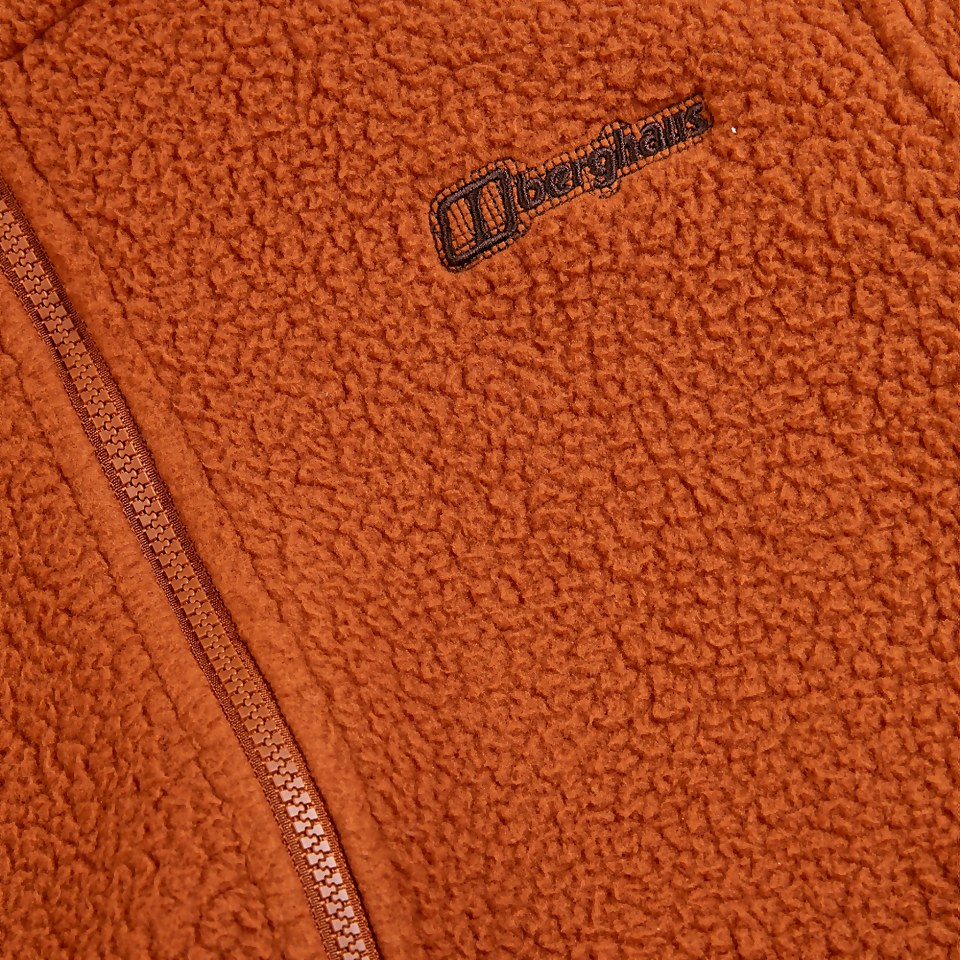 Women's Hawkser Half Zip Fleece - Brown
