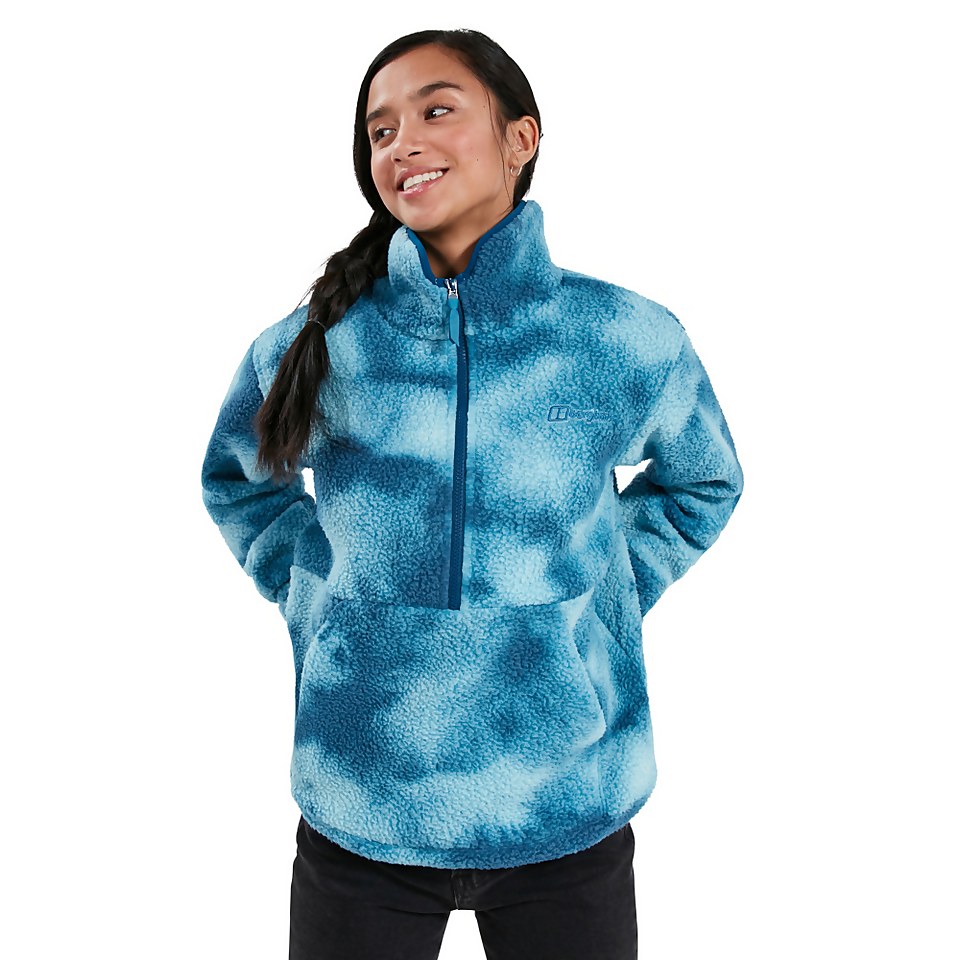 Women's Hawkser Half Zip Fleece - Blue