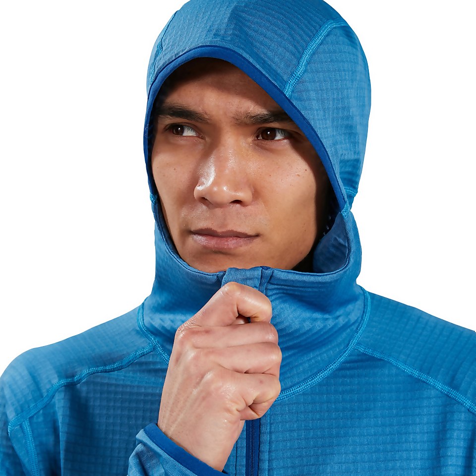 Men's Vanth Hooded Fleece - Blue