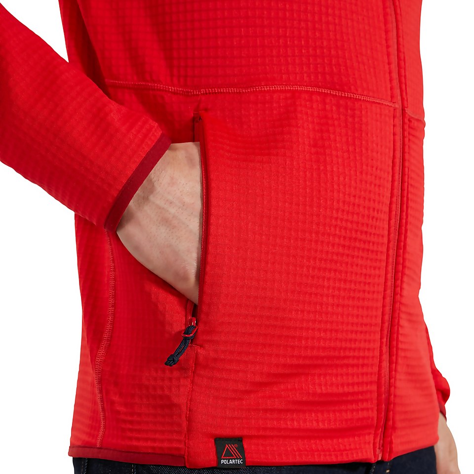 Men's Vanth Hooded Fleece - Red