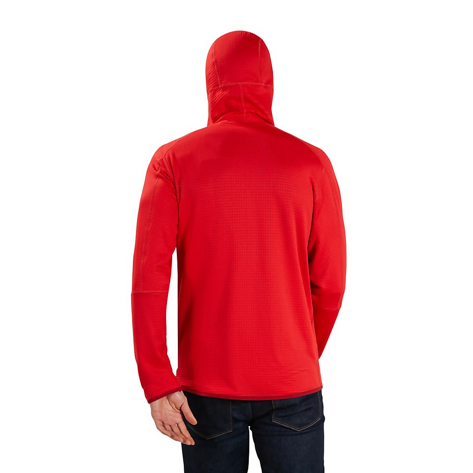 Men's Vanth Hooded Fleece - Red
