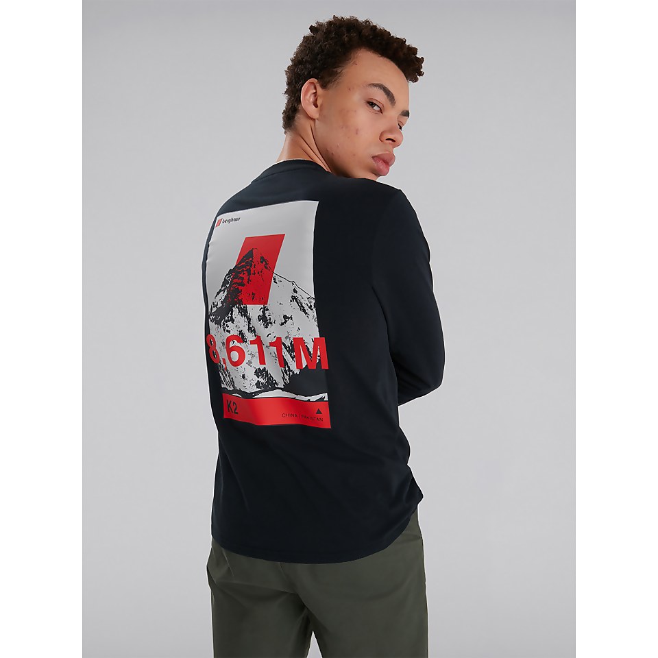 Men's 8000's Everest Long Sleeve Tee - Black