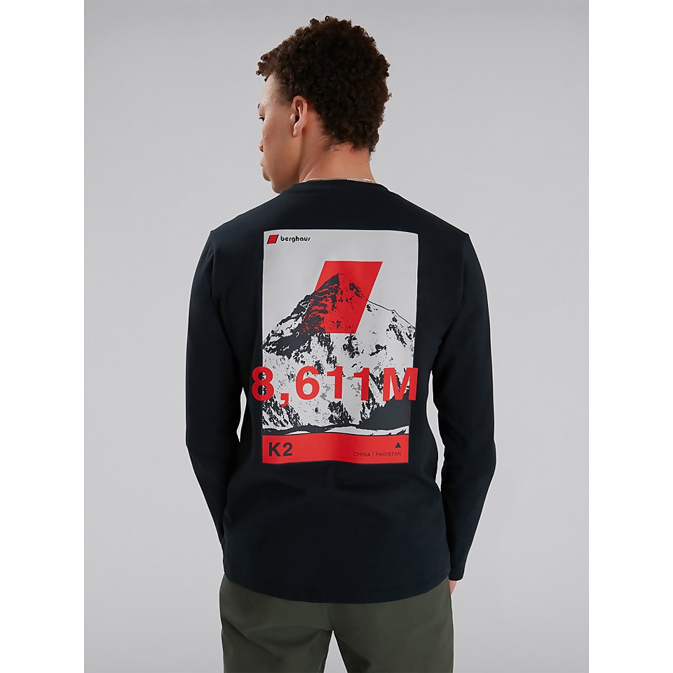 Men's 8000's Everest Long Sleeve Tee - Black