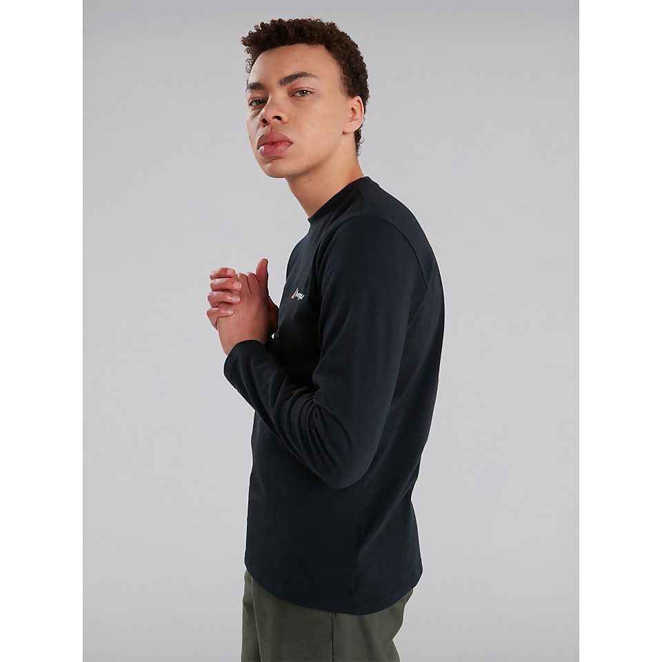 Men's 8000's Everest Long Sleeve Tee - Black