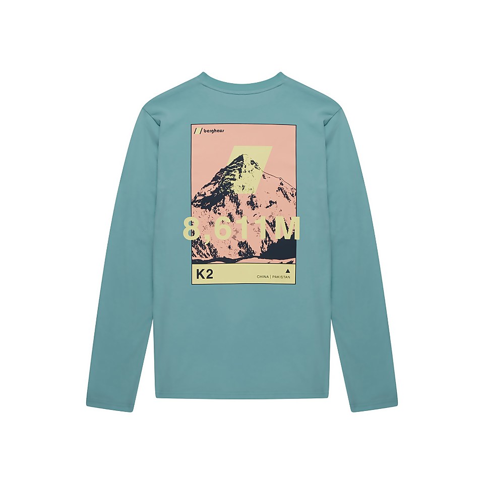 BERGHAUS 8000'S K2 LS TEE AM LTBLU/LTBLU
